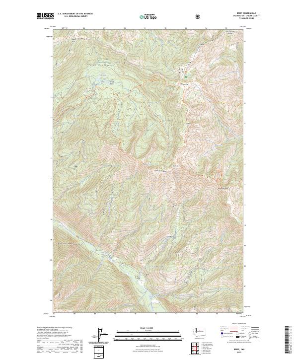 USGS Topographic Map – Brief