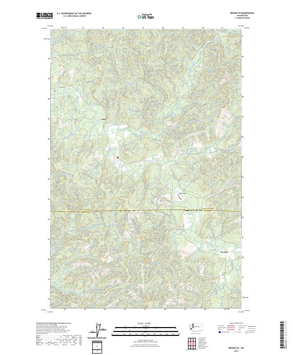USGS Topographic Map – Brooklyn