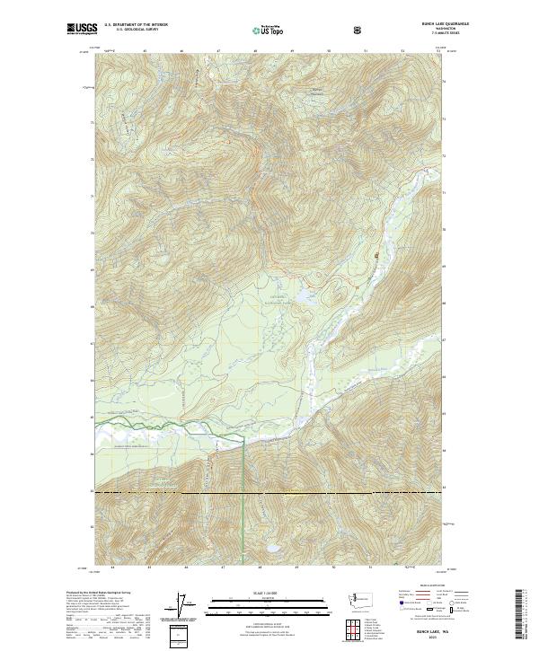USGS Topographic Map – Bunch Lake