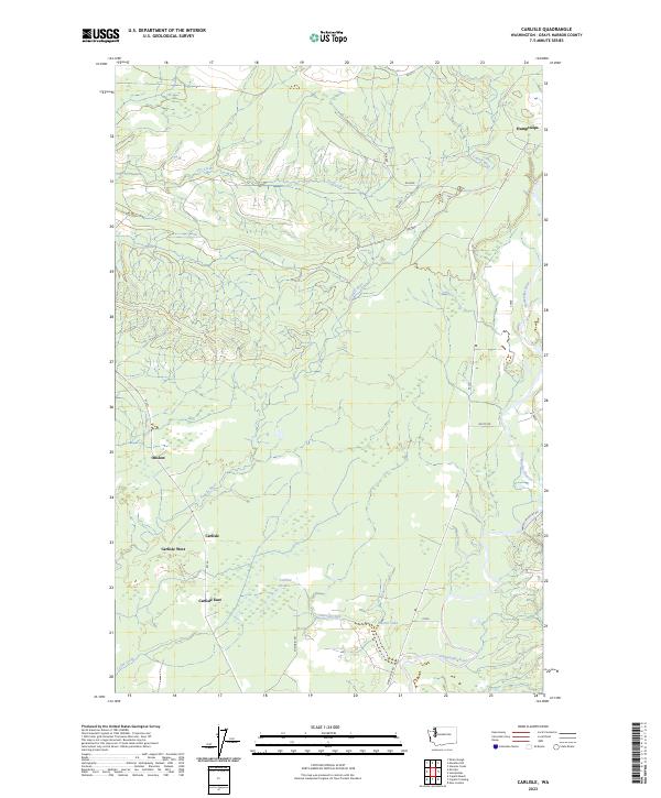 USGS Topographic Map – Carlisle