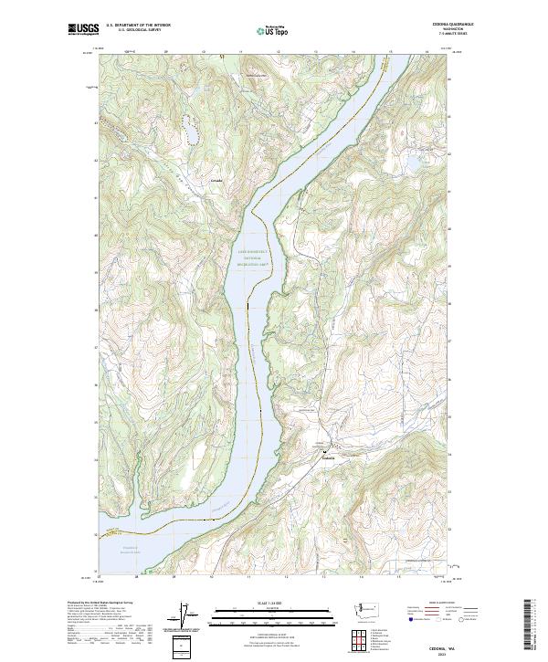 USGS Topographic Map – Cedonia