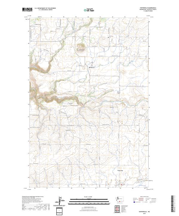 USGS Topographic Map – Centerville