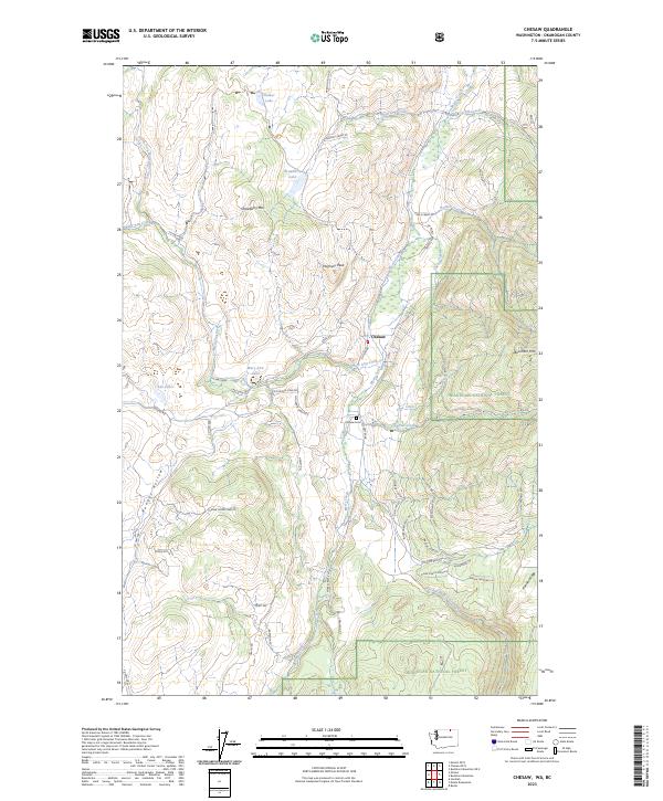 USGS Topographic Map – Chesaw