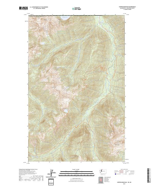 USGS Topographic Map – Copper Mountain
