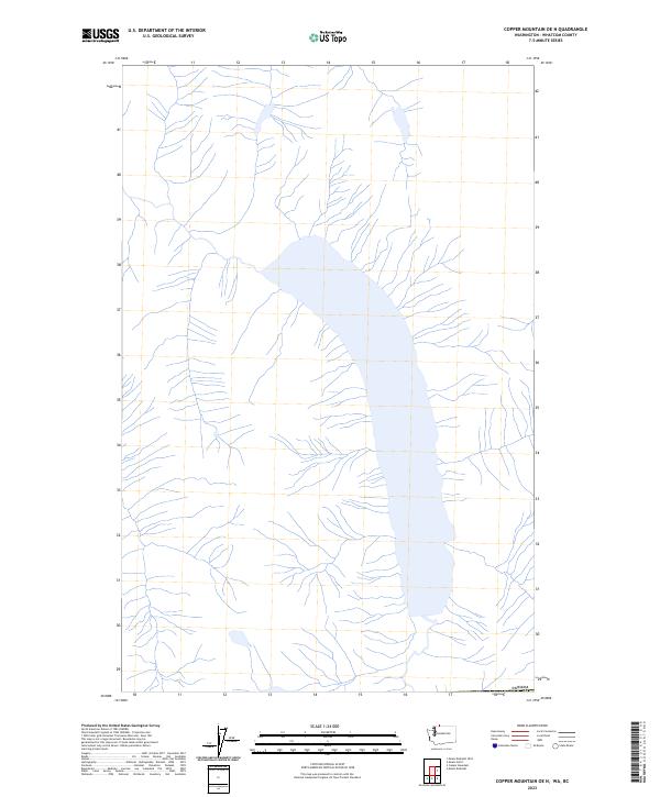 2023 Map of Copper Mountain OE N, 2023 Print