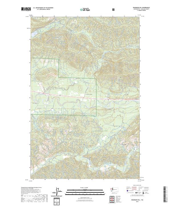USGS Topographic Map – Deadmans Hill