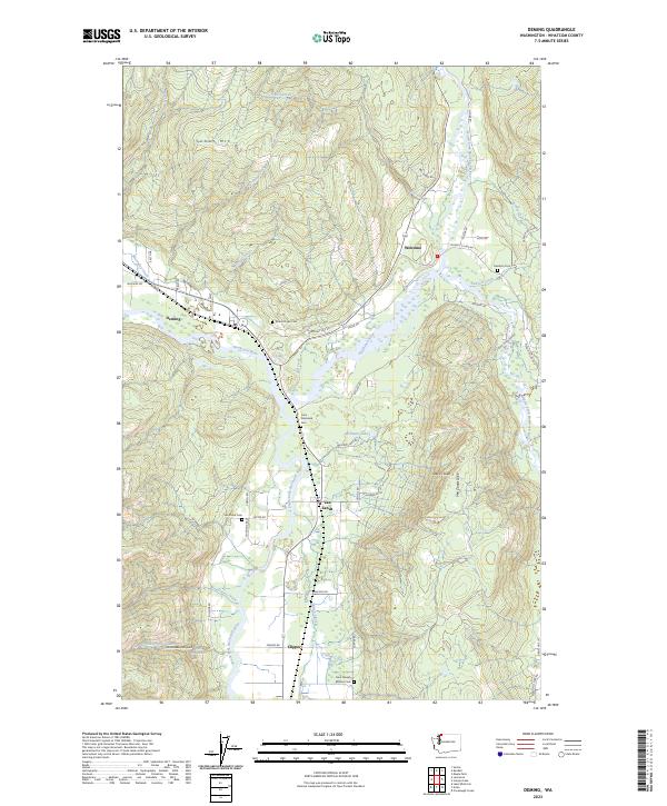 USGS Topographic Map – Deming