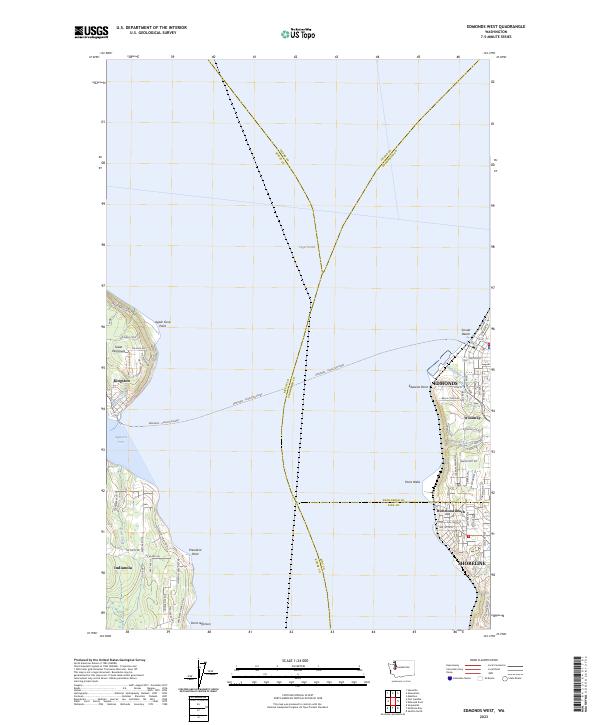 USGS Topographic Map – Edmonds West