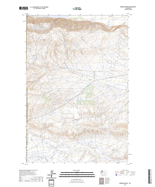 USGS Topographic Map – Emerson Nipple