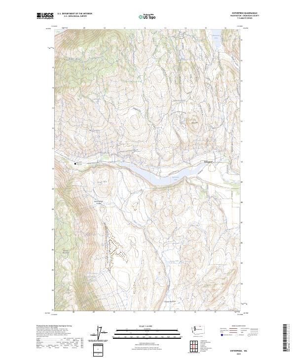USGS Topographic Map – Enterprise