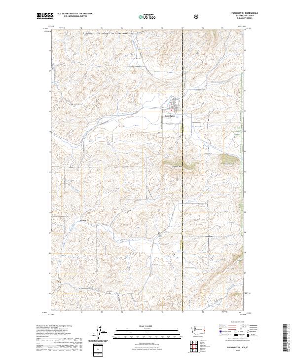 USGS Topographic Map – Farmington