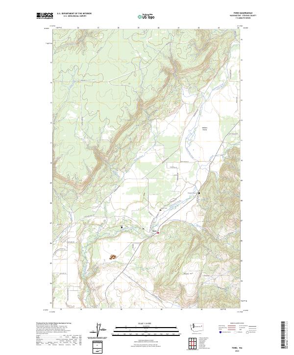USGS Topographic Map – Ford
