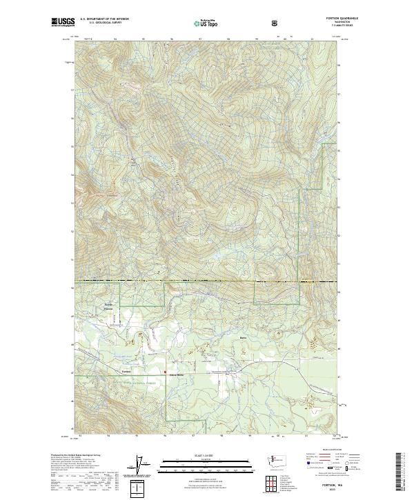 USGS Topographic Map – Fortson