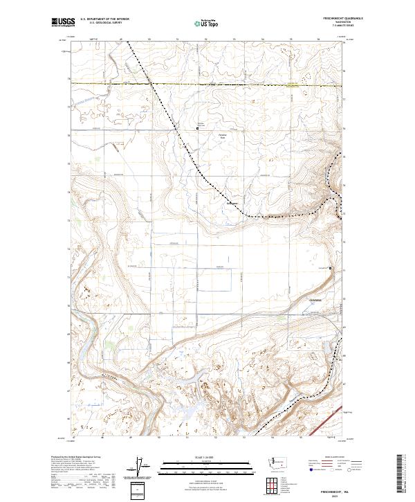 USGS Topographic Map – Frischknecht