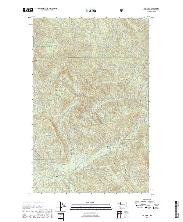 USGS Topographic Map – Gee Point