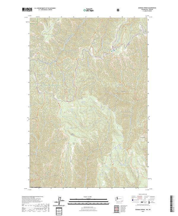 USGS Topographic Map – Godman Spring