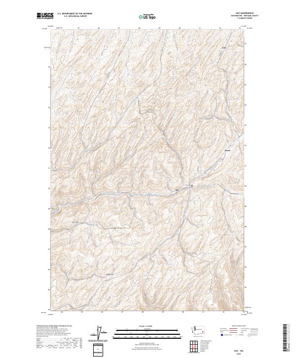 USGS Topographic Map – Hay