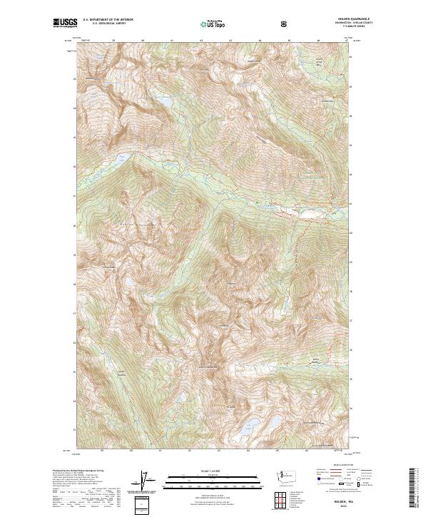 USGS Topographic Map – Holden