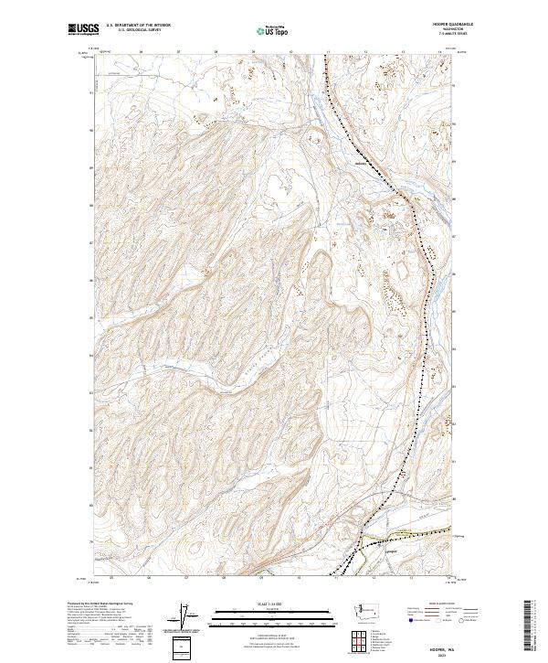 USGS Topographic Map – Hooper