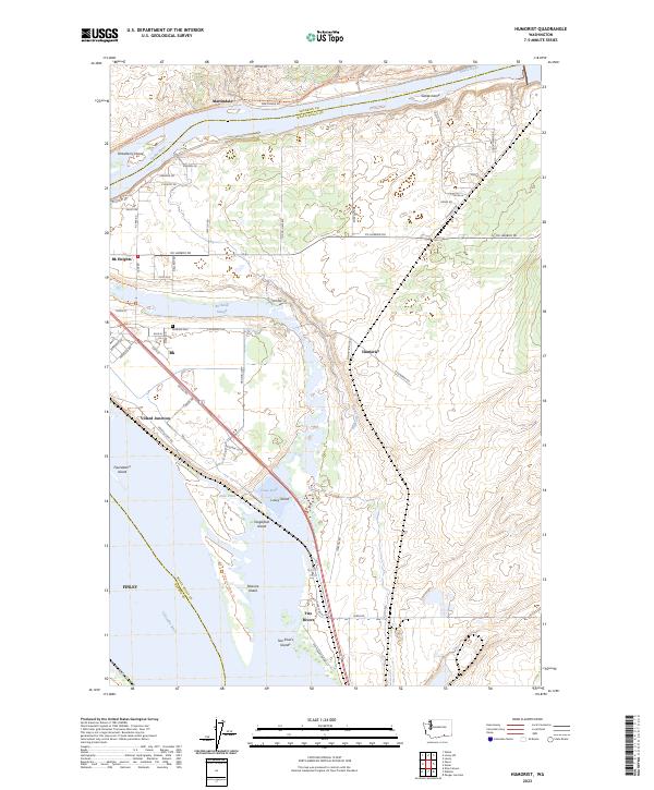 USGS Topographic Map – Humorist