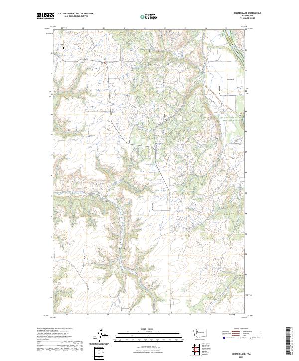 USGS Topographic Map – Inkster Lake