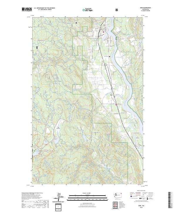 USGS Topographic Map – Ione