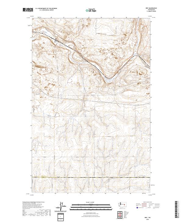USGS Topographic Map – Irby