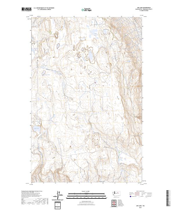 USGS Topographic Map – Joe Lake