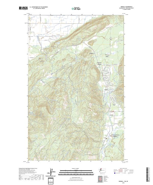 USGS Topographic Map – Kendall