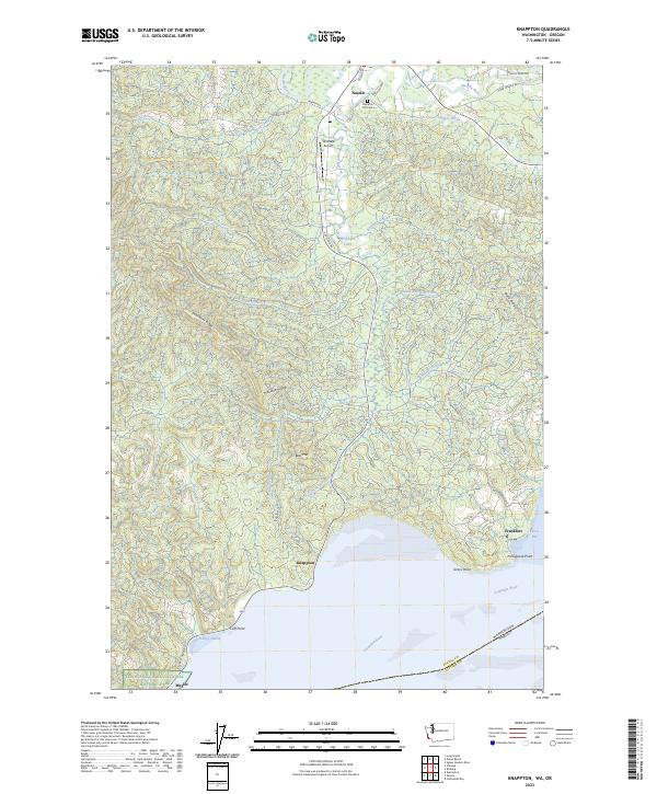 USGS Topographic Map – Knappton