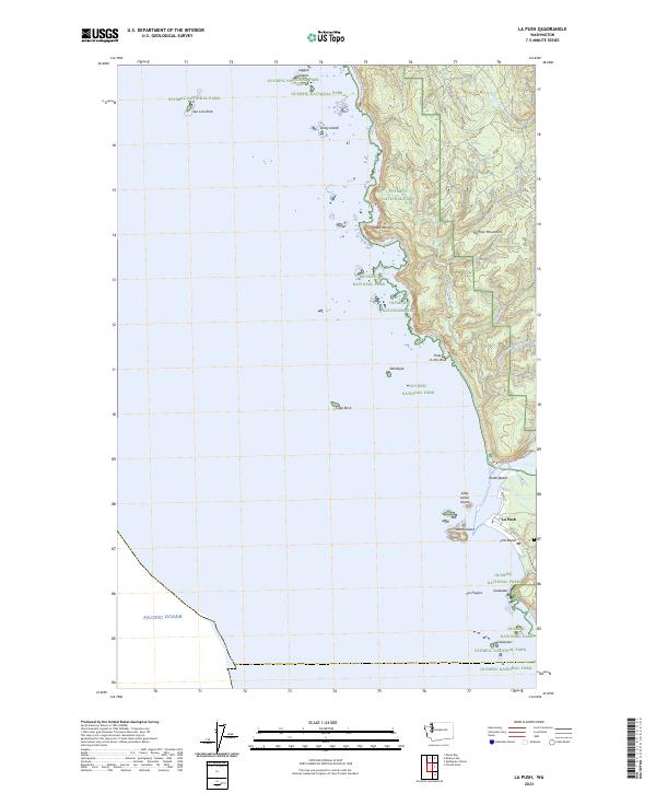 USGS Topographic Map – La Push