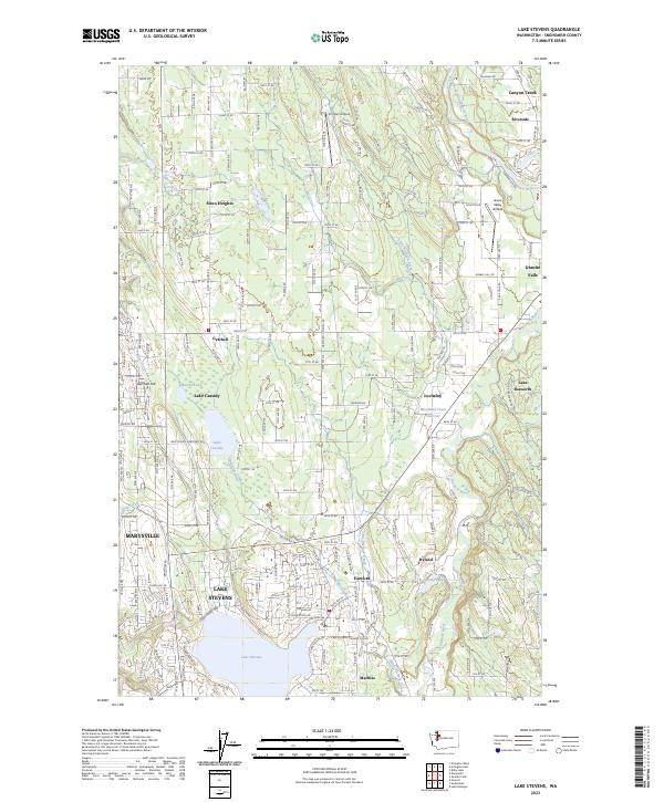 USGS Topographic Map – Lake Stevens