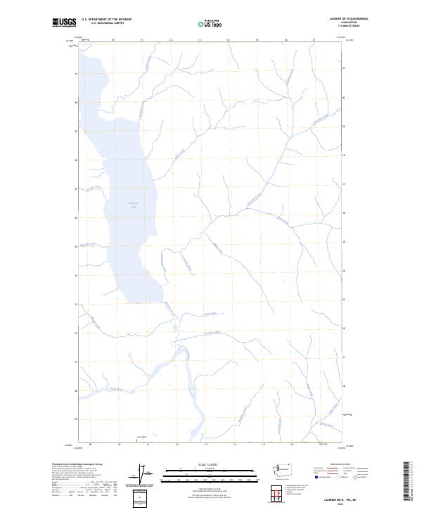 2023 Map of Laurier OE N, 2023 Print