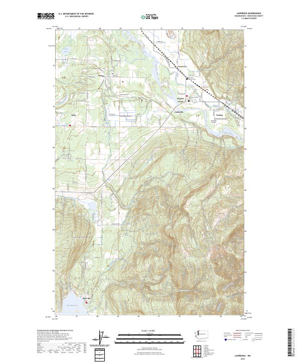 USGS Topographic Map – Lawrence
