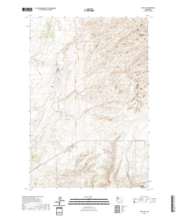 2023 Map of Levey SW, 2023 Print