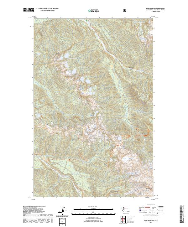USGS Topographic Map – Lime Mountain