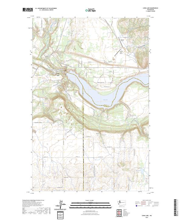 USGS Topographic Map – Long Lake