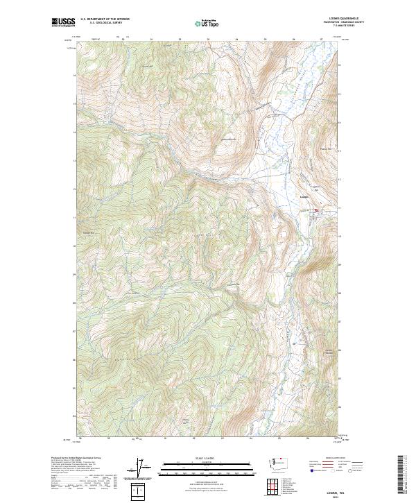 USGS Topographic Map – Loomis
