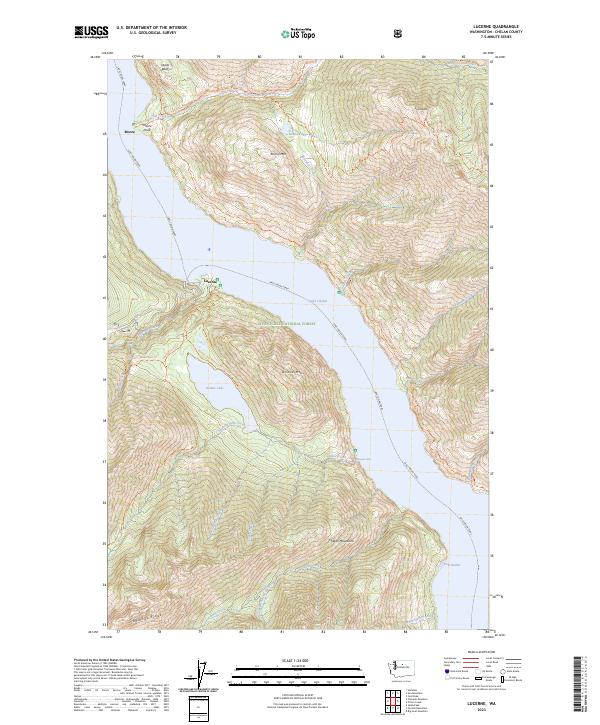 USGS Topographic Map – Lucerne