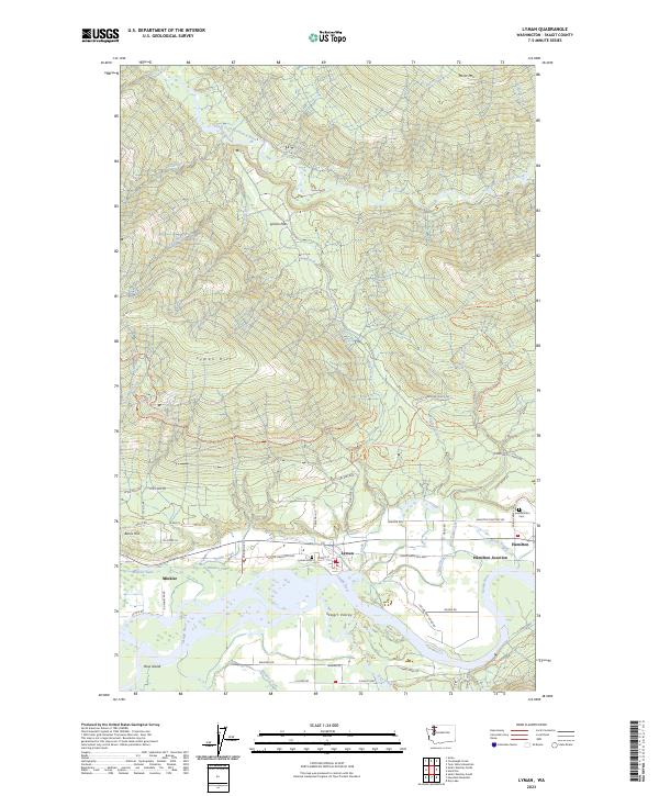 USGS Topographic Map – Lyman