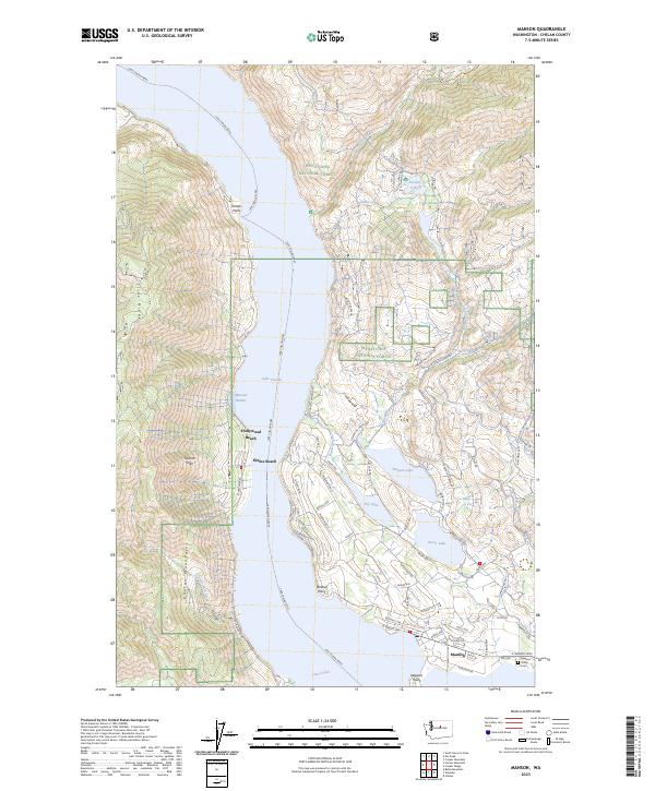 USGS Topographic Map – Manson