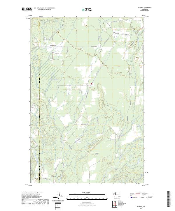 USGS Topographic Map – Matlock