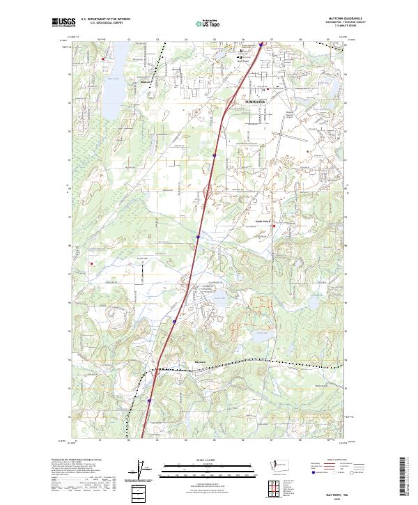 USGS Topographic Map – Maytown