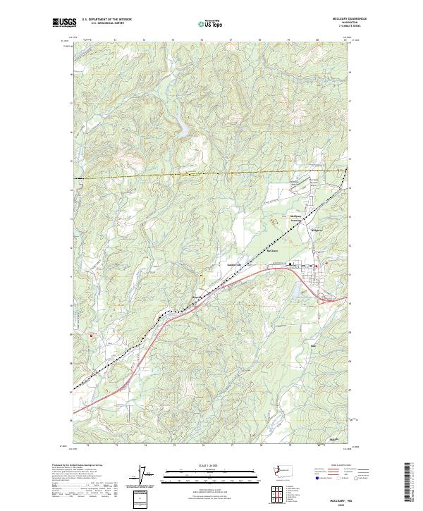 USGS Topographic Map – McCleary