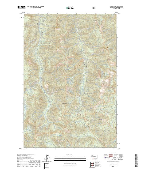USGS Topographic Map – McCoy Peak