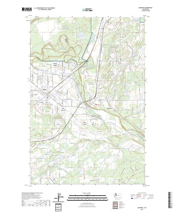 USGS Topographic Map – McKenna