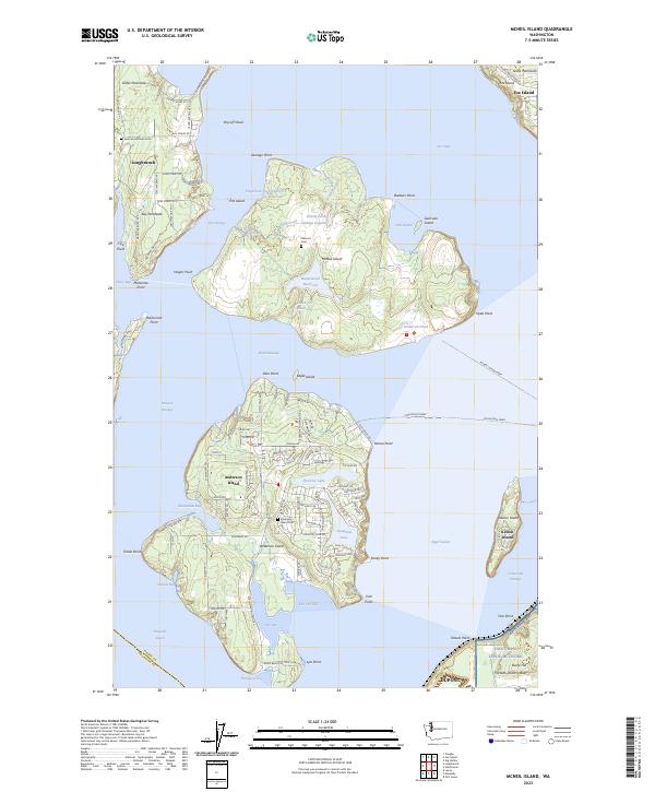USGS Topographic Map – McNeil Island