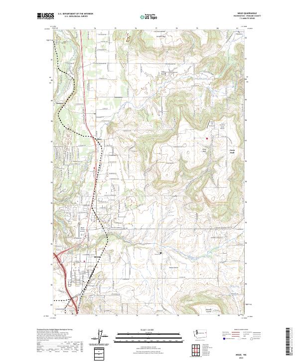 USGS Topographic Map – Mead