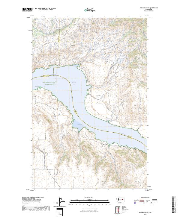 USGS Topographic Map – Mica Mountain