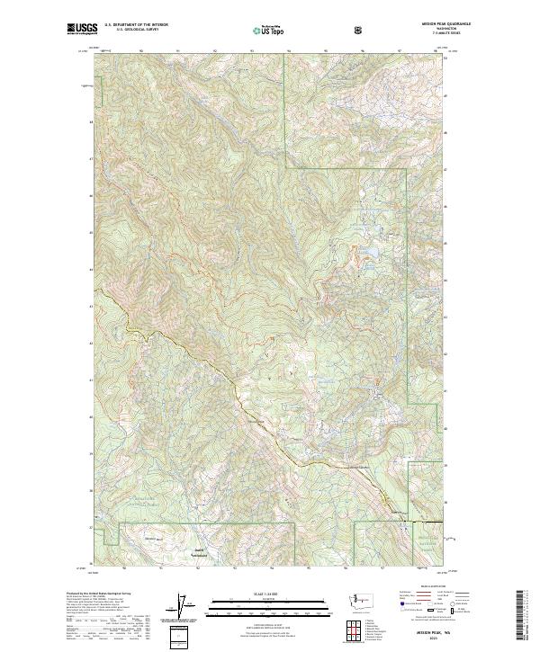 USGS Topographic Map – Mission Peak